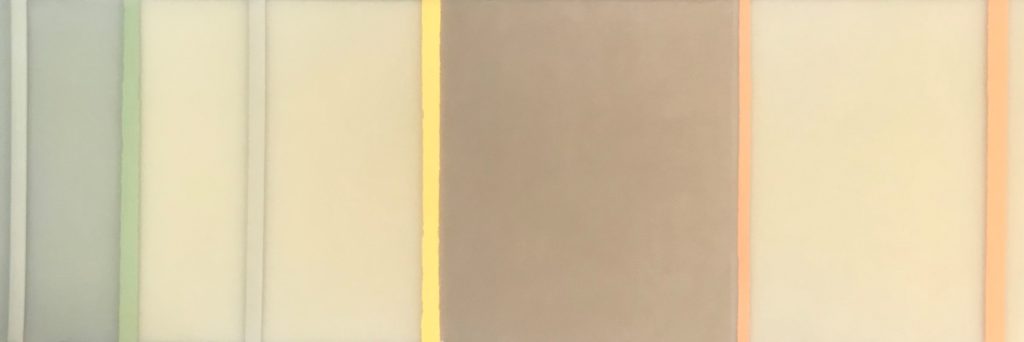 NovemberNo2_2, Completed in Long Island. All of it Mod Podge. Many layers, meticulously applied and then sanded.